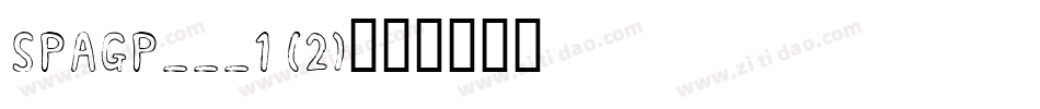 SPAGP___1 (2)字体转换